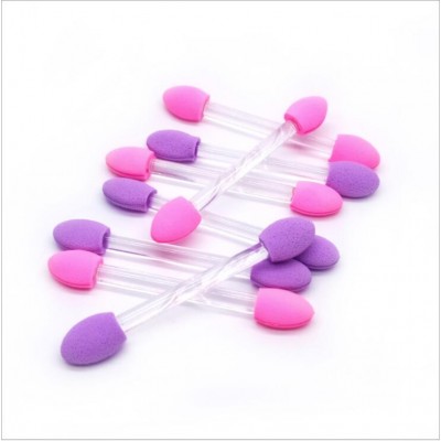 Double-headed latex sponge disposable eye shadow stick