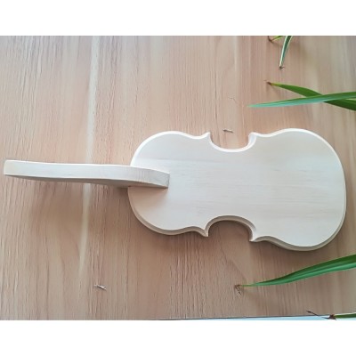 FSC wood fine wooden violin Children DIY wood toy