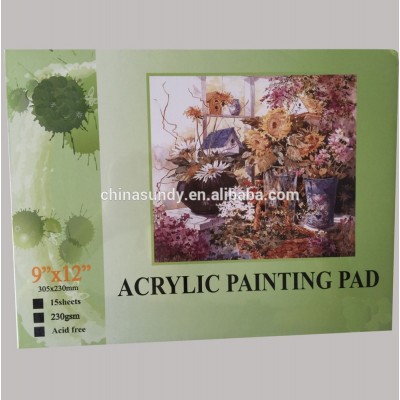 acrylic painting pad