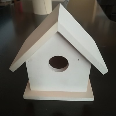 natural wood fine bird house/Wooden Birdhouses for Crafting, Creating and Decorating