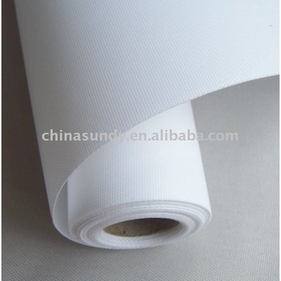 White polyester canvas roll