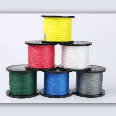 4/8/9/12 strand 300m PE braided  coated fishing line pe braided braid line fishing