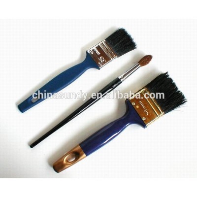 Chinese high quality paint tool horse hair paint brushes