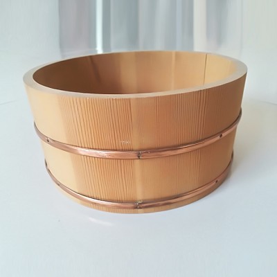 wood concrete wooden bucket/pot for sale