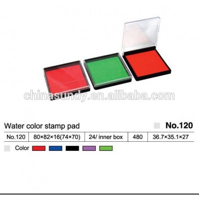 Square large pantone ink pads for kids stamp set