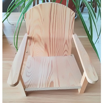 wood fine wooden chair/ Children DIY wood toy