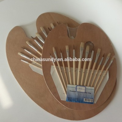 Hot selling!!! 12 PCS Brush with sketchpad suits