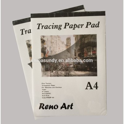 Wholesale tracing paper pad tear-off palette 9"x12"