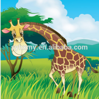 Printing on canvas for kids' room decoration wall art canvas